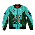 australia-soccer-sleeve-zip-bomber-jacket-sam-kerr-matildas-proud-2023-world-cup-turquoise