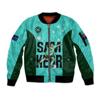 australia-soccer-sleeve-zip-bomber-jacket-sam-kerr-matildas-proud-2023-world-cup-turquoise