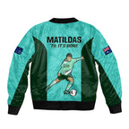australia-soccer-sleeve-zip-bomber-jacket-sam-kerr-matildas-proud-2023-world-cup-turquoise