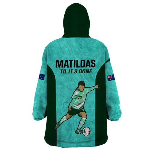 australia-soccer-wearable-blanket-hoodie-sam-kerr-matildas-proud-2023-world-cup-turquoise