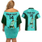 custom-australia-soccer-couples-matching-off-shoulder-short-dress-and-hawaiian-shirt-sam-kerr-matildas-proud-2023-world-cup-turquoise