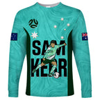 custom-australia-soccer-long-sleeve-shirt-sam-kerr-matildas-proud-2023-world-cup-turquoise