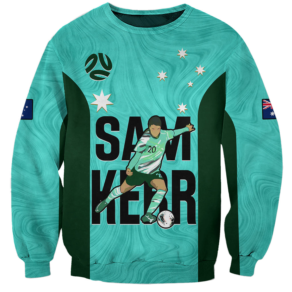 custom-australia-soccer-sweatshirt-sam-kerr-matildas-proud-2023-world-cup-turquoise