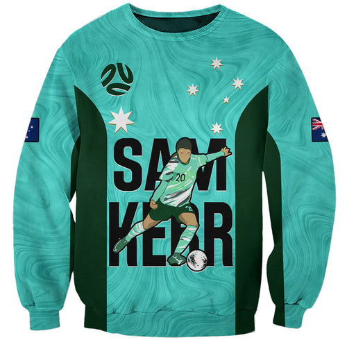 custom-australia-soccer-sweatshirt-sam-kerr-matildas-proud-2023-world-cup-turquoise