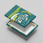 Custom Australia Water Polo 2024 Canvas Wall Art Aussie Shark Sporty Version
