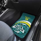 Custom Australia Water Polo 2024 Car Mats Aussie Shark Sporty Version