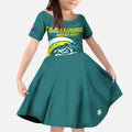 Custom Australia Water Polo 2024 Kid Short Sleeve Dress Aussie Shark Sporty Version