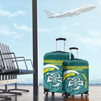 Custom Australia Water Polo 2024 Luggage Cover Aussie Shark Sporty Version