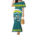Custom Australia Water Polo 2024 Mermaid Dress Aussie Shark Sporty Version