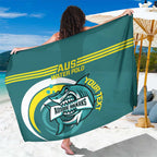 Custom Australia Water Polo 2024 Sarong Aussie Shark Sporty Version