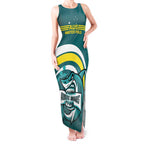 Custom Australia Water Polo 2024 Tank Maxi Dress Aussie Shark Sporty Version