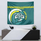 Custom Australia Water Polo 2024 Tapestry Aussie Shark Sporty Version