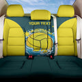 Custom Australia Water Polo 2024 Back Car Seat Cover Aussie Shark National Color Version