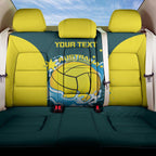 Custom Australia Water Polo 2024 Back Car Seat Cover Aussie Shark National Color Version