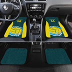 Custom Australia Water Polo 2024 Car Mats Aussie Shark National Color Version