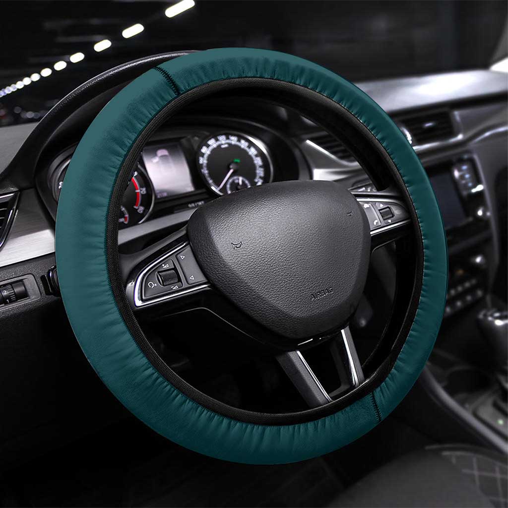 Australia Water Polo 2024 Steering Wheel Cover Aussie Shark National Color Version