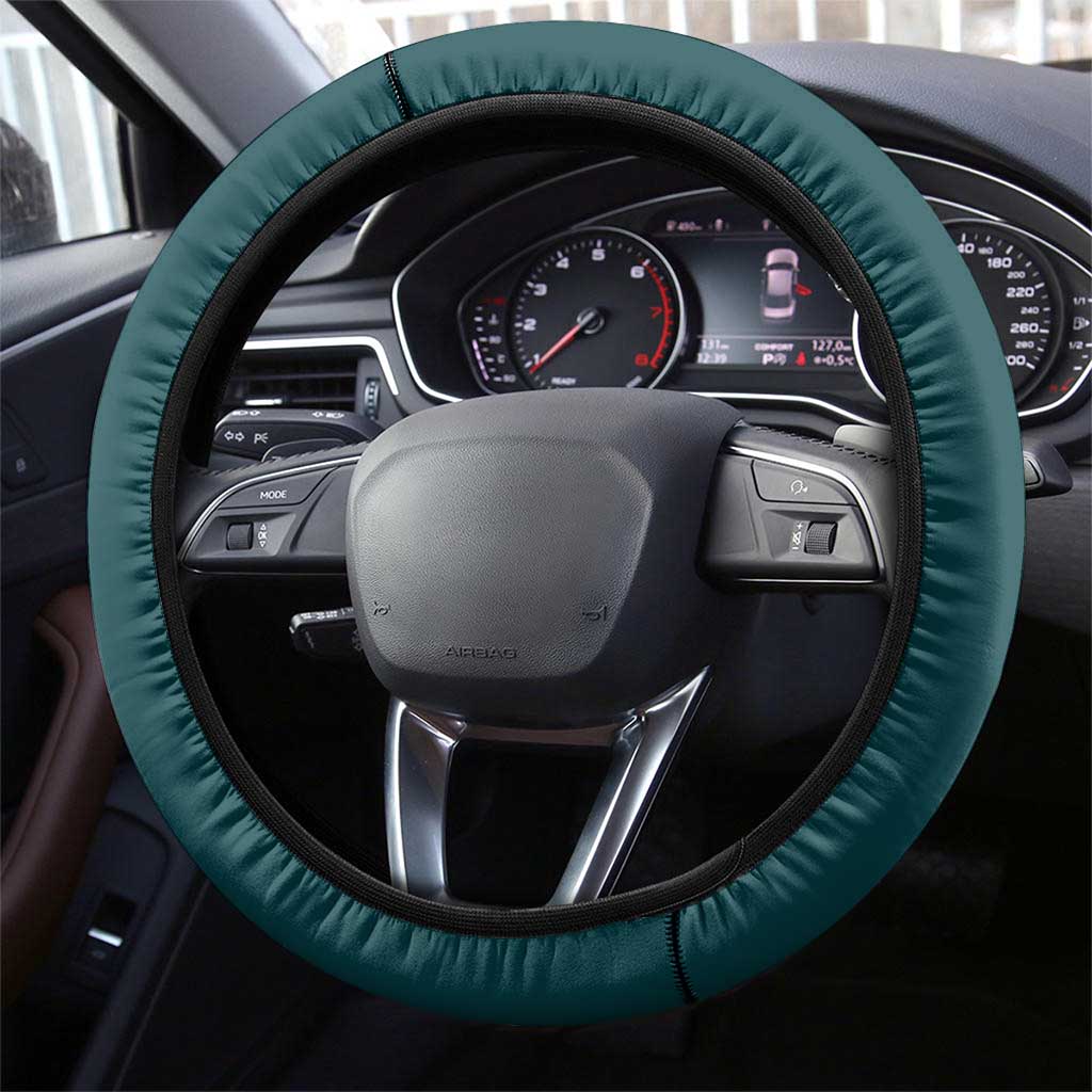 Australia Water Polo 2024 Steering Wheel Cover Aussie Shark National Color Version