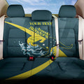 Custom Australia Water Polo 2024 Back Car Seat Cover Aussie Stingers Kangaroo Sporty Version