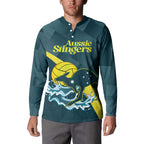 Custom Australia Water Polo 2024 Button Sweatshirt Aussie Stingers Kangaroo Sporty Version