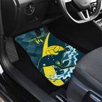 Custom Australia Water Polo 2024 Car Mats Aussie Stingers Kangaroo Sporty Version
