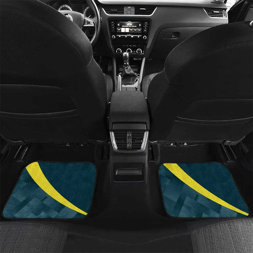Custom Australia Water Polo 2024 Car Mats Aussie Stingers Kangaroo Sporty Version