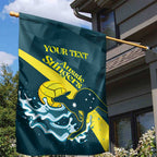 Custom Australia Water Polo 2024 Garden Flag Aussie Stingers Kangaroo Sporty Version