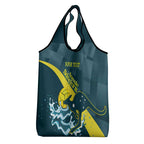 Custom Australia Water Polo 2024 Grocery Bag Aussie Stingers Kangaroo Sporty Version
