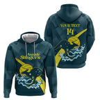 Custom Australia Water Polo 2024 Hoodie Aussie Stingers Kangaroo Sporty Version