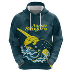 Custom Australia Water Polo 2024 Hoodie Aussie Stingers Kangaroo Sporty Version