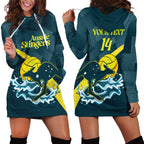 Custom Australia Water Polo 2024 Hoodie Dress Aussie Stingers Kangaroo Sporty Version