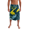 Custom Australia Water Polo 2024 Lavalava Aussie Stingers Kangaroo Sporty Version