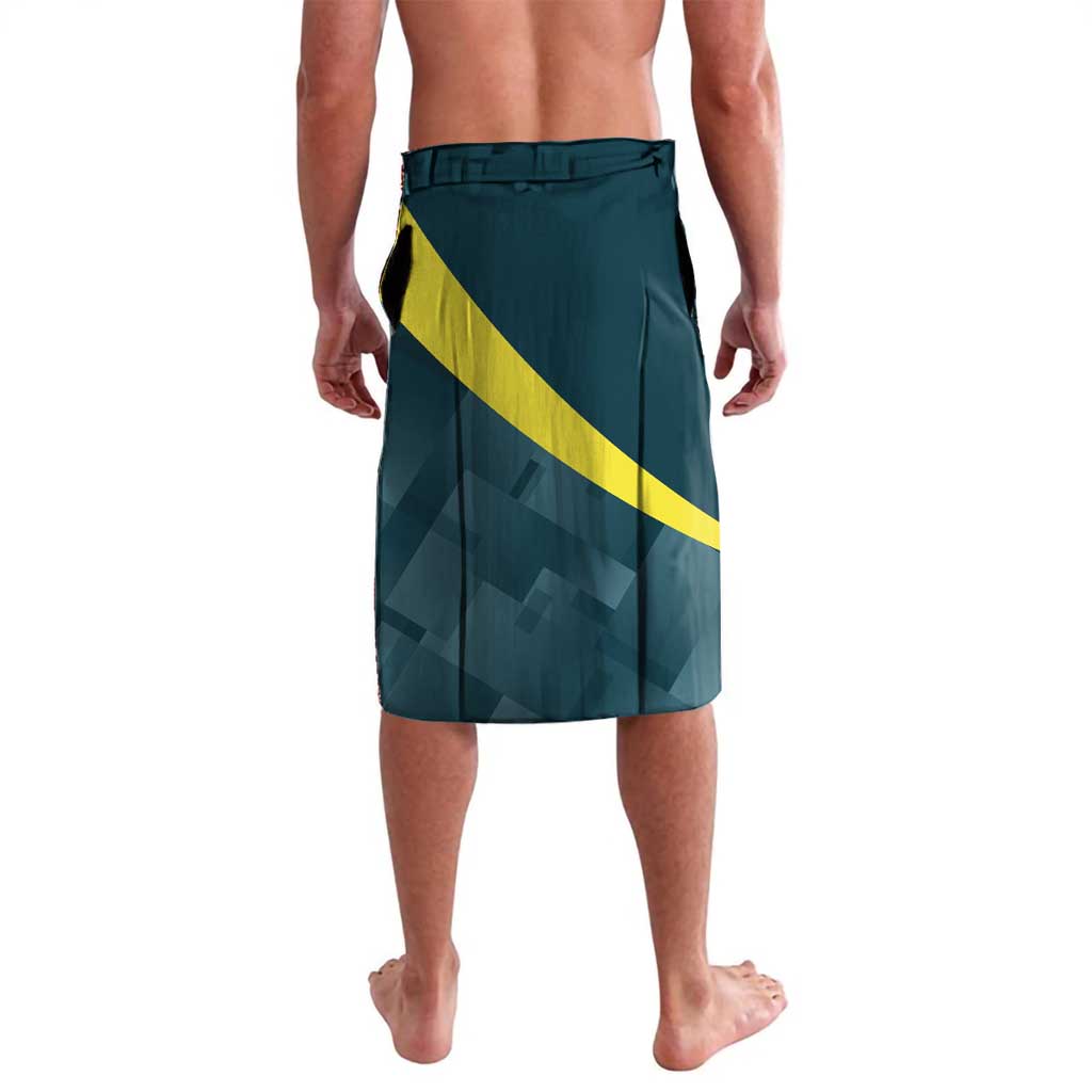 Custom Australia Water Polo 2024 Lavalava Aussie Stingers Kangaroo Sporty Version