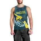 Custom Australia Water Polo 2024 Men Tank Top Aussie Stingers Kangaroo Sporty Version