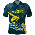 Custom Australia Water Polo 2024 Polo Shirt Aussie Stingers Kangaroo Sporty Version