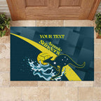 Custom Australia Water Polo 2024 Rubber Doormat Aussie Stingers Kangaroo Sporty Version