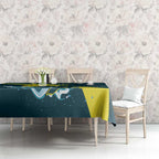 Custom Australia Water Polo 2024 Tablecloth Aussie Stingers Kangaroo Sporty Version