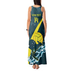 Custom Australia Water Polo 2024 Tank Maxi Dress Aussie Stingers Kangaroo Sporty Version