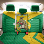 Personalised Australia Boxing Kangaroo Back Car Seat Cover Aussie Pride National Color