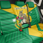 Personalised Australia Boxing Kangaroo Back Car Seat Cover Aussie Pride National Color