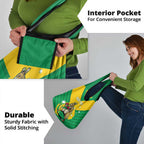 Personalised Australia Boxing Kangaroo Grocery Bag Aussie Pride National Color