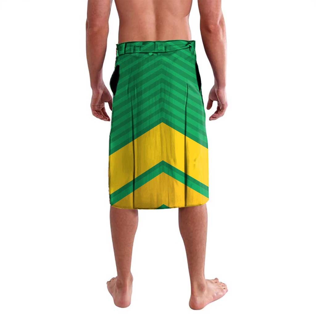 Personalised Australia Boxing Kangaroo Lavalava Aussie Pride National Color