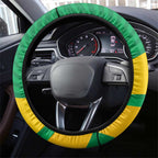 Australia Boxing Kangaroo Steering Wheel Cover Aussie Pride National Color