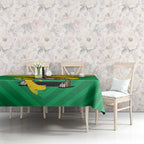 Personalised Australia Boxing Kangaroo Tablecloth Aussie Pride National Color