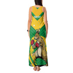 Personalised Australia Boxing Kangaroo Tank Maxi Dress Aussie Pride National Color