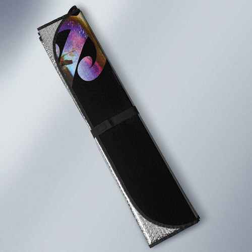 Personalised New Zealand Darts Auto Sun Shade Ngutukaka Manaia Taniko Luxury Purple - Aussie Hoodie