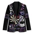 Personalised New Zealand Darts Blazer Ngutukaka Manaia Taniko Luxury Purple - Aussie Hoodie