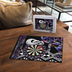 Personalised New Zealand Darts Puzzle Ngutukaka Manaia Taniko Luxury Purple - Aussie Hoodie