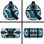 Kikorangi Aotearoa Atua Tumatauenga Personalised Duffle Bag Maori God Of War Tiki With Taiaha
