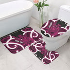 Mawhero Aotearoa Atua Tumatauenga Personalised Bathroom Set Maori God Of War Tiki With Taiaha