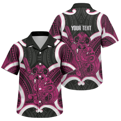 Mawhero Aotearoa Atua Tumatauenga Personalised Family Matching Summer Maxi Dress and Hawaiian Shirt Maori God Of War Tiki With Taiaha
